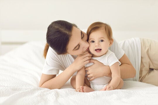 Mumma with newborn